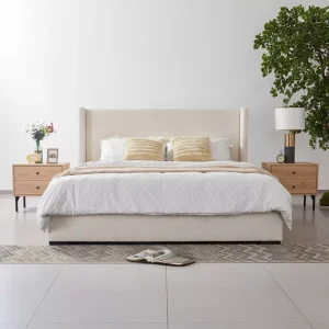 Charleston King Upholstered Bed – 180x200 cm